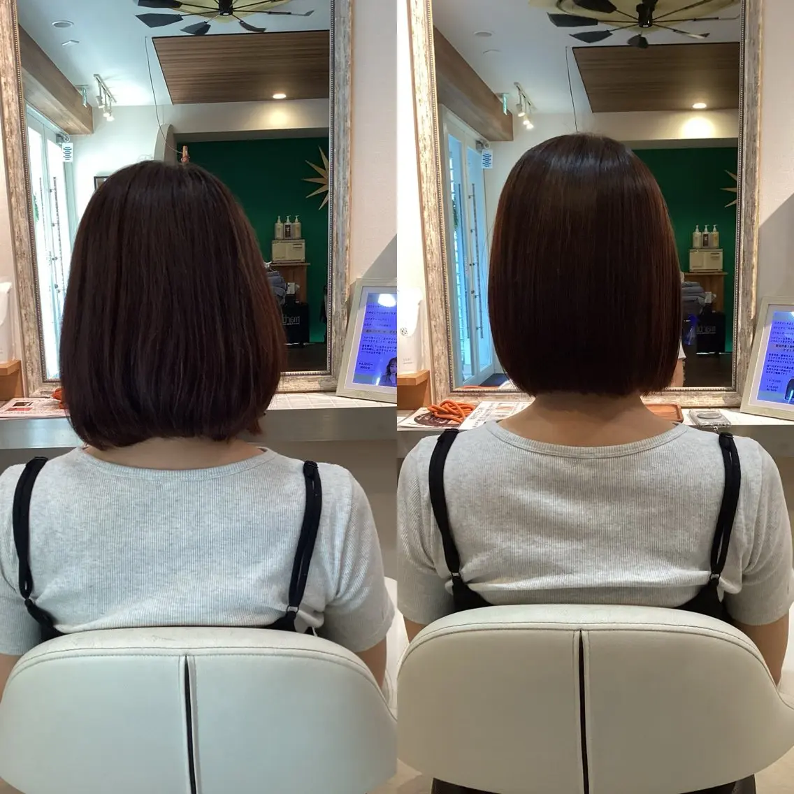 ショート 髪質改善 似合わせカット カット 縮毛矯正 hair bonitaのヘアスタイル