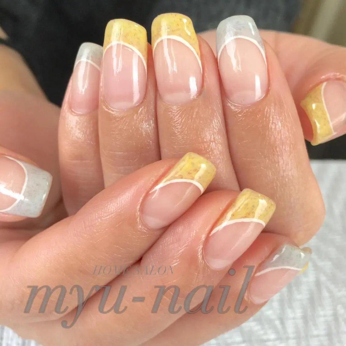 ネイル ハンドネイル ホームサロン myu-nailのネイルデザイン