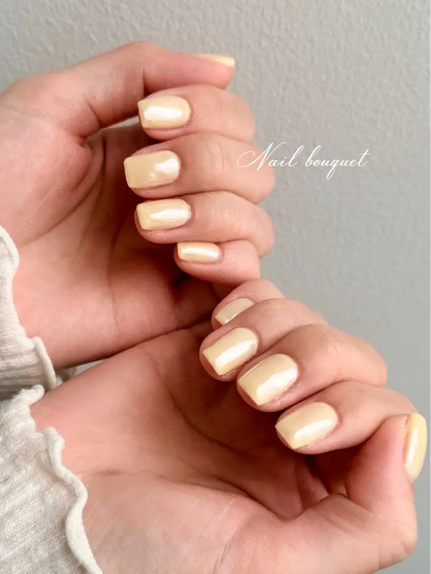 ネイル オーロラネイル カジュアル ドット フラワーネイル フレンチネイル フットネイル Nail bouquetのネイルデザイン