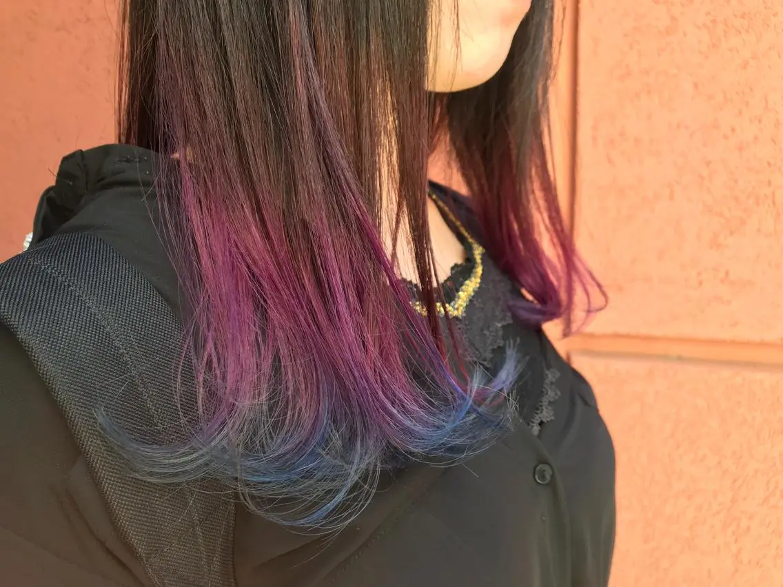 ミディアム カラー 逗子葉山 ナオイカイラのヘアスタイル