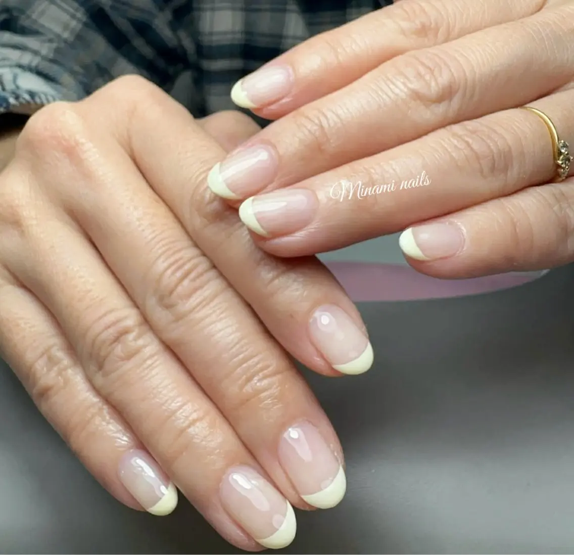 ネイル アートネイル オーロラネイル ガーリー キラキラネイル 韓国ネイル ハンドネイル Minami Nailsのネイルデザイン