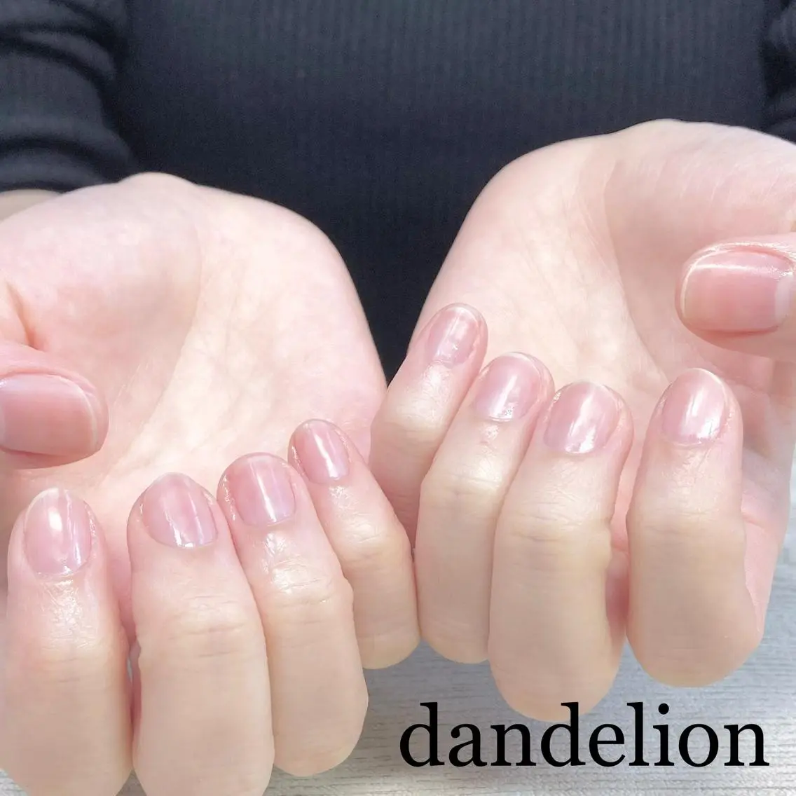 ネイル ハンドケア dandelion ダンデライオンのネイルデザイン