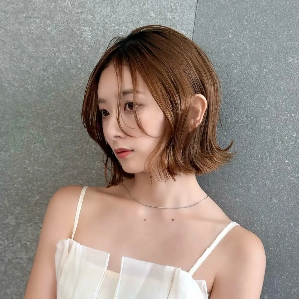 ショート カラー ヘアカラー トリートメント 透明感カラー🌟 縮毛矯正Kokiのヘアスタイル