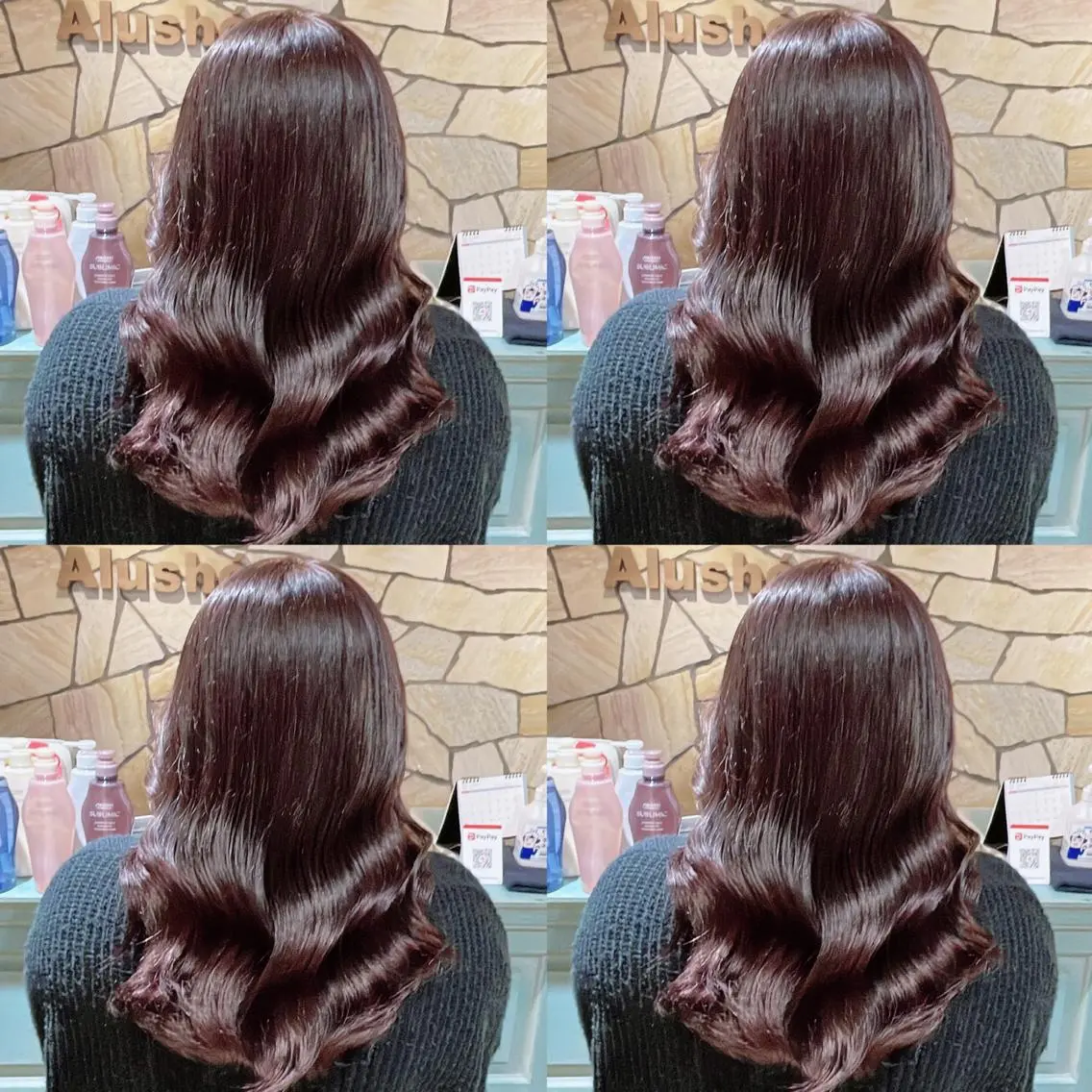 ミディアム カラー Minami. 🩵 再現性特化ヘアのヘアスタイル