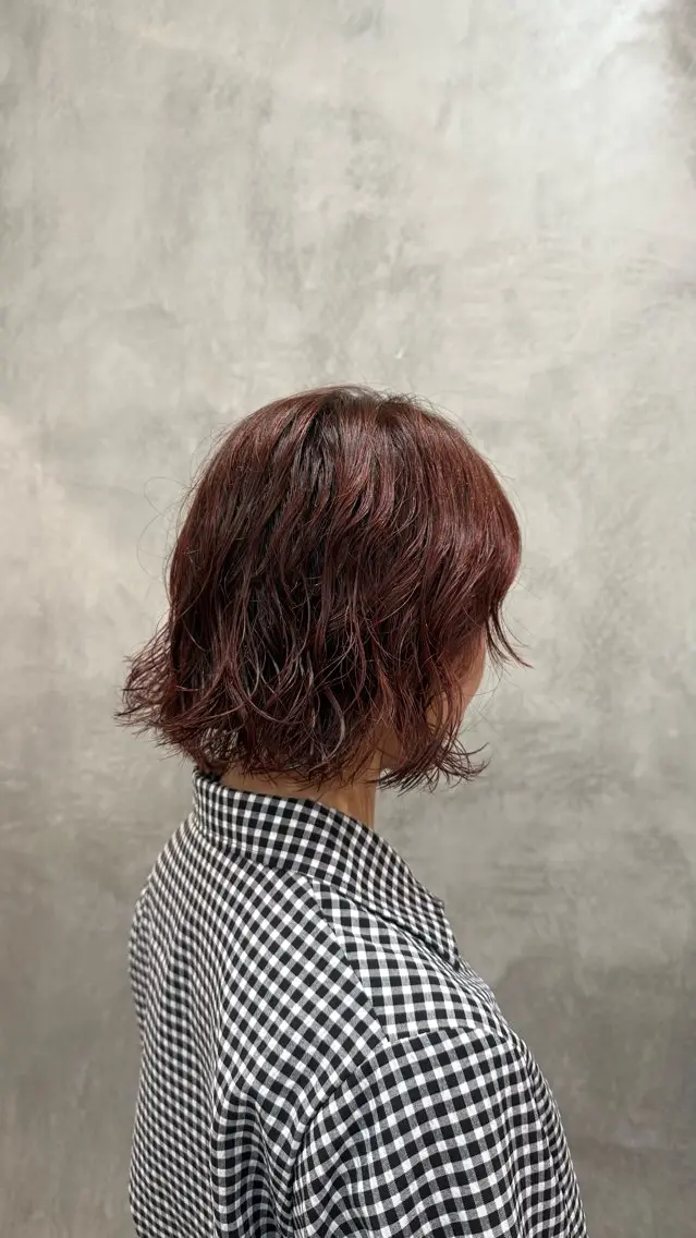 パーマ ボブ 髪質改善・美髪矯正✨ YOIKU🎀ちさとのヘアスタイル