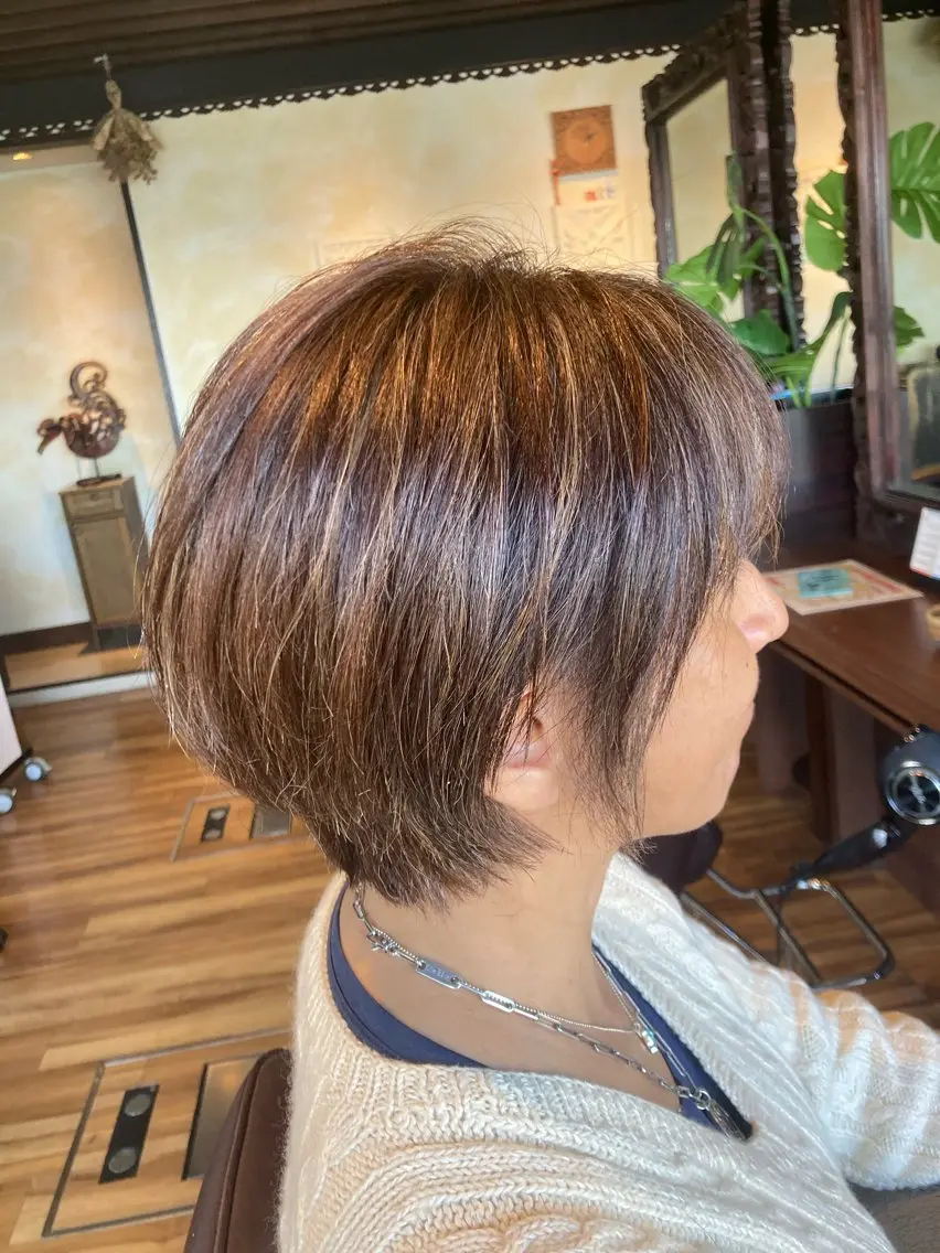 ショート 🌙パーマ 照井🌙のヘアスタイル