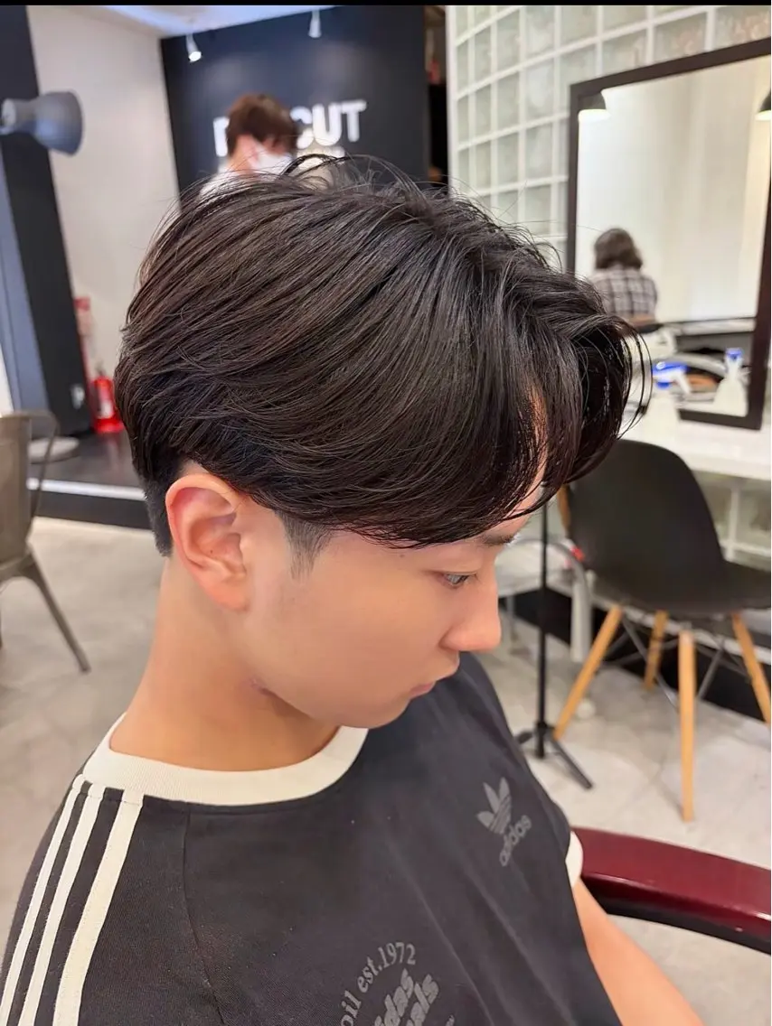 メンズ センターパート メンズ特化🍀田上 一颯/PERCUTのヘアスタイル