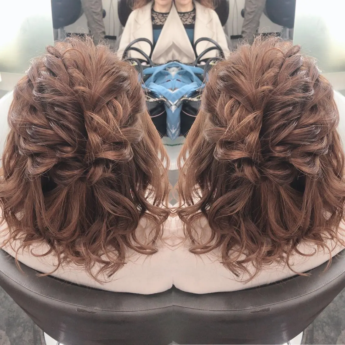 ヘアアレンジ ‎✴︎˚｡Chamo 𝐄𝐑𝐈𝐍𝐀のマツエク・マツパデザイン