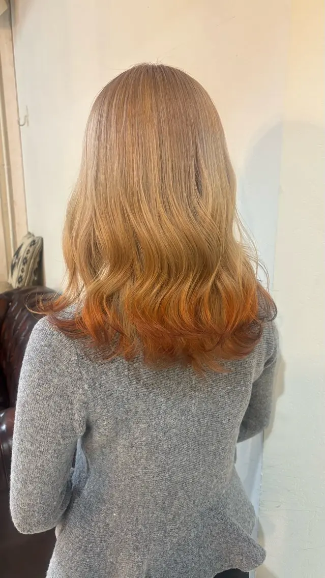 ミディアム ヘアカラー トリートメント YUKI 🌕 «ダブルカラー»のヘアスタイル
