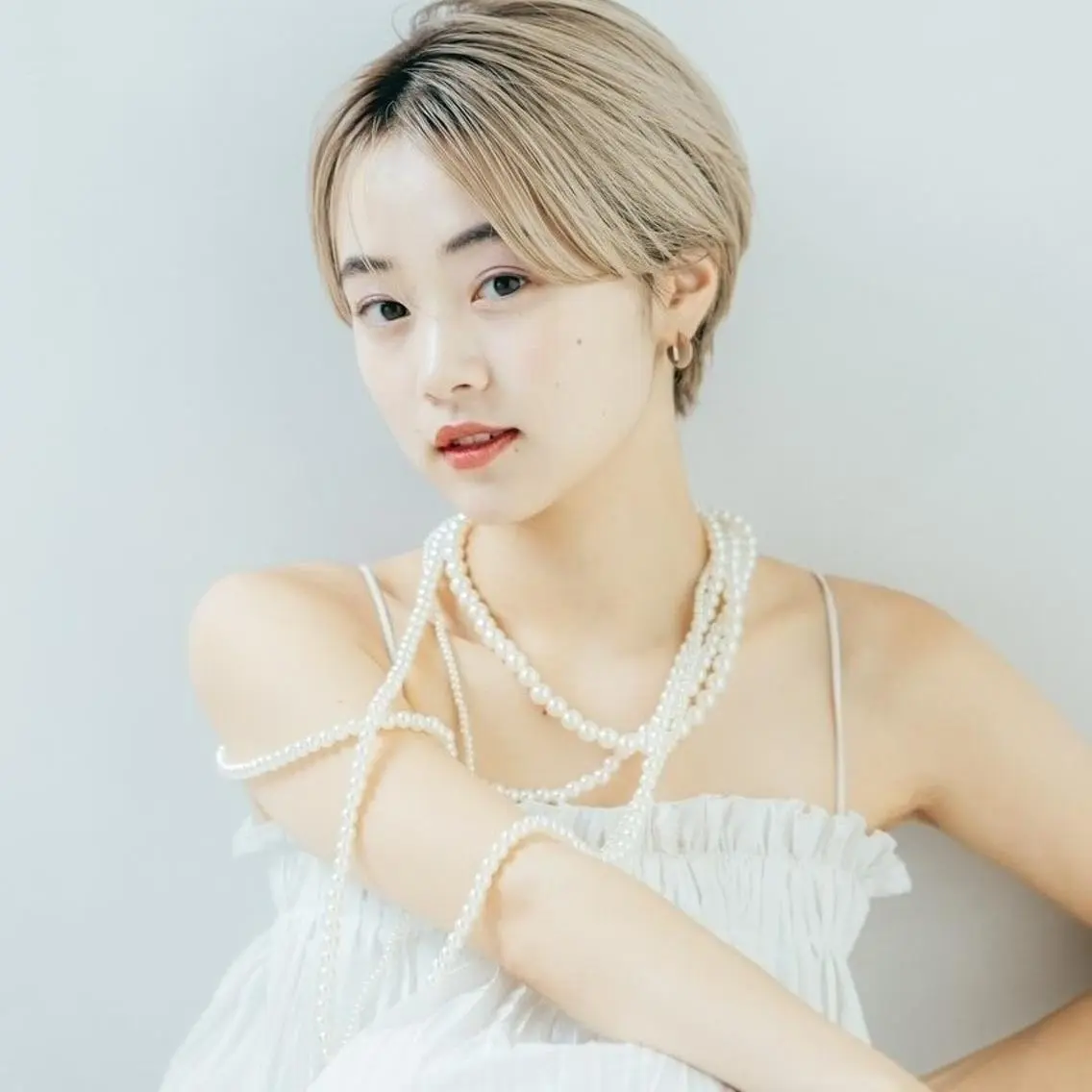 ショート カット ヘアカラー トリートメント Frames 那覇新都心のヘアスタイル