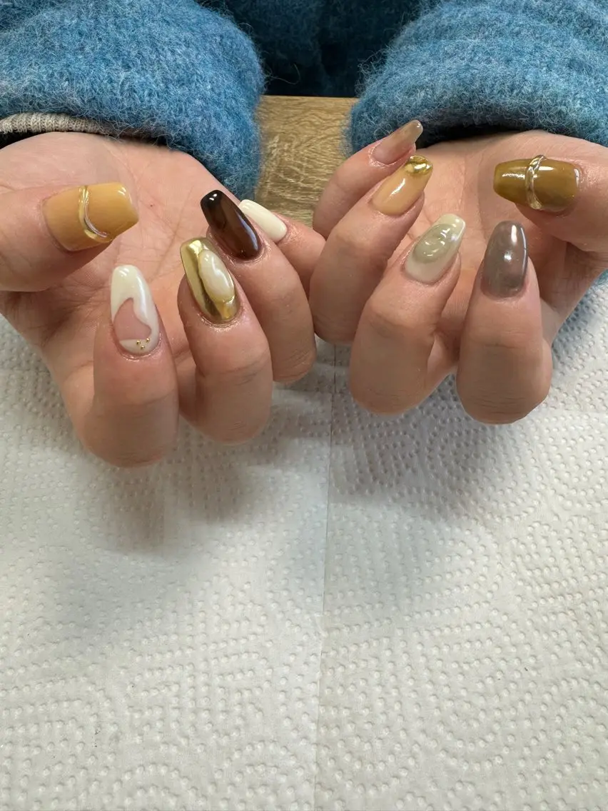 ネイル ニュアンスネイル MH_ Nailのネイルデザイン