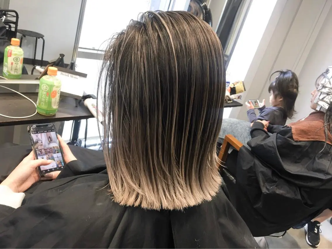 ミディアム ヘアカラー トリートメント KYOKO 【Bear】のヘアスタイル