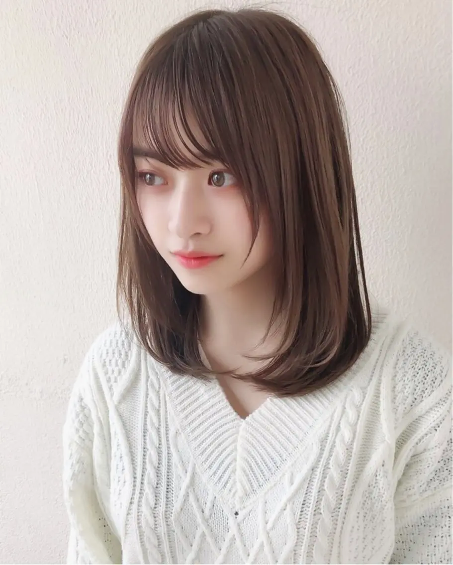 ミディアム 吉田 遥稀【Earth】のヘアスタイル