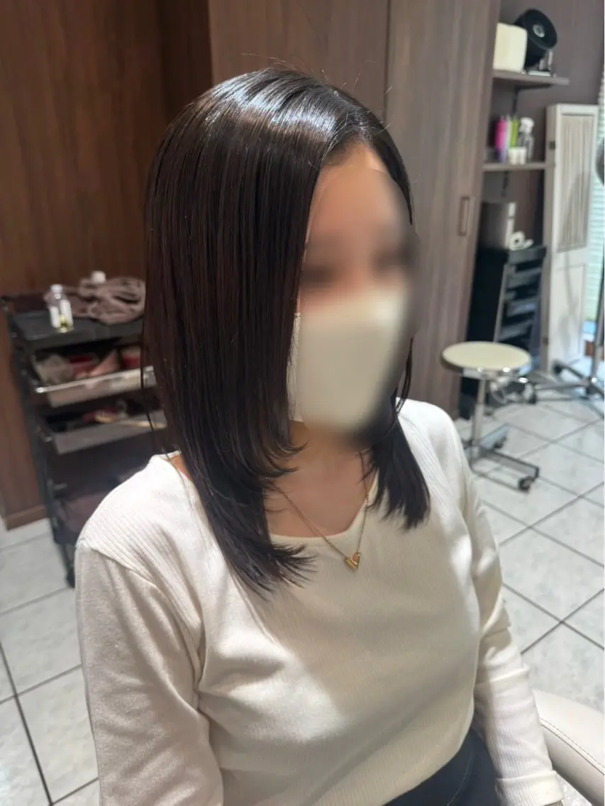 ロング 長南 迅人のヘアスタイル