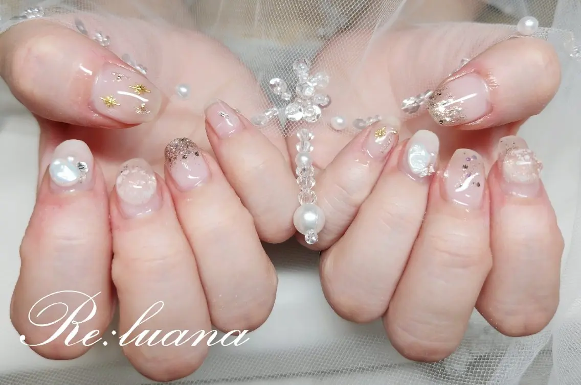 ネイル ハンドネイル Re:luana  nailのネイルデザイン