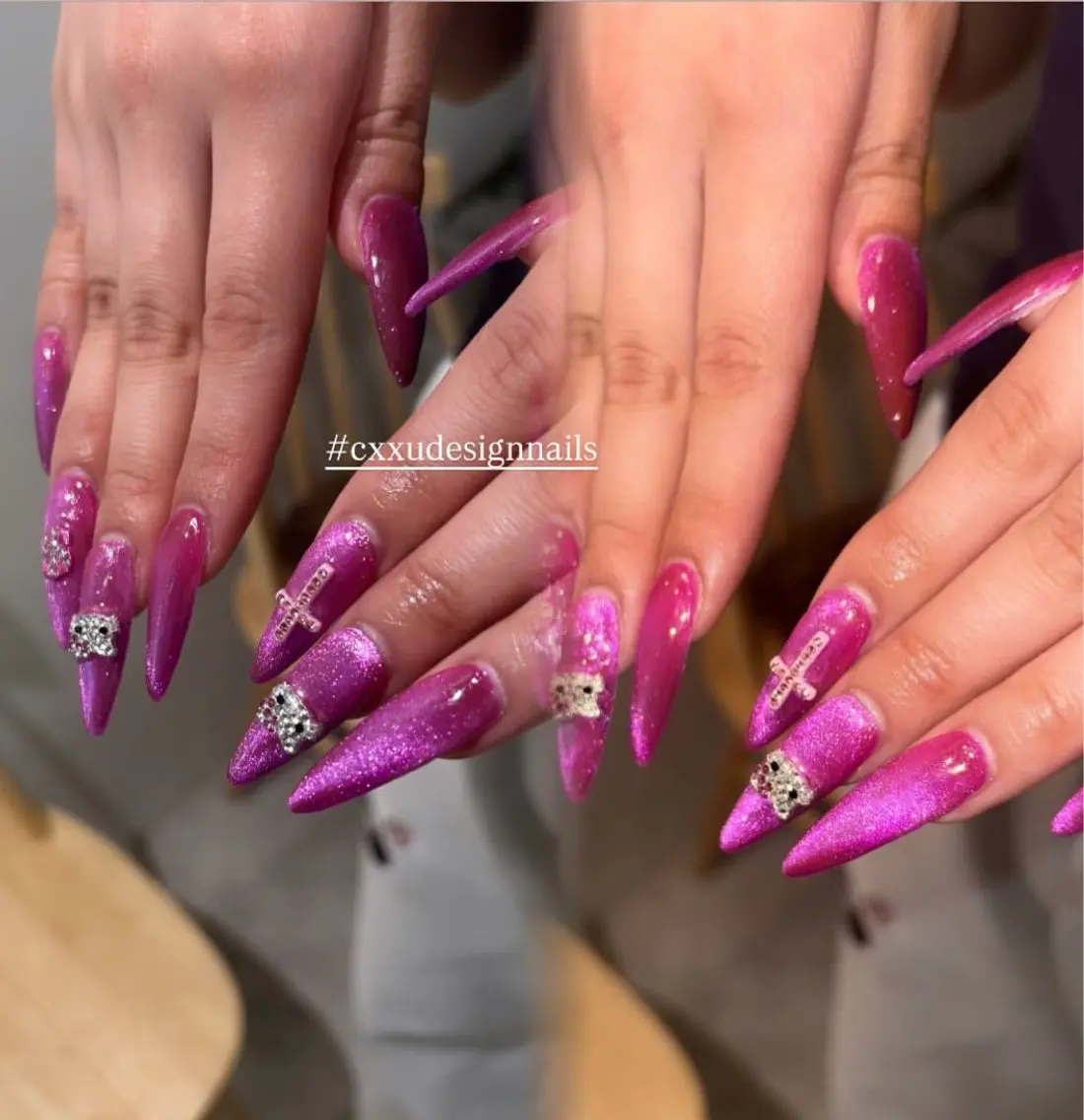 ネイル ハンドネイル 🐬Cxxu° Nail✝️のネイルデザイン