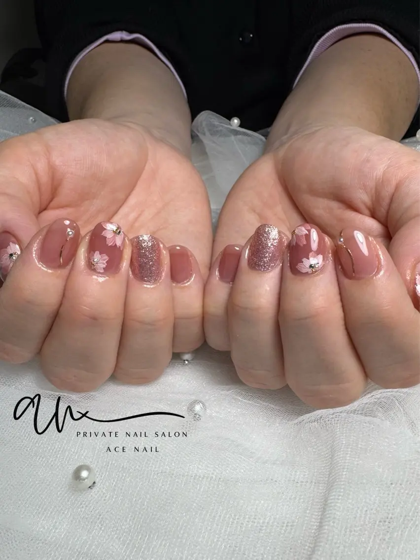 ネイル ハンドネイル 山崎 成美のネイルデザイン