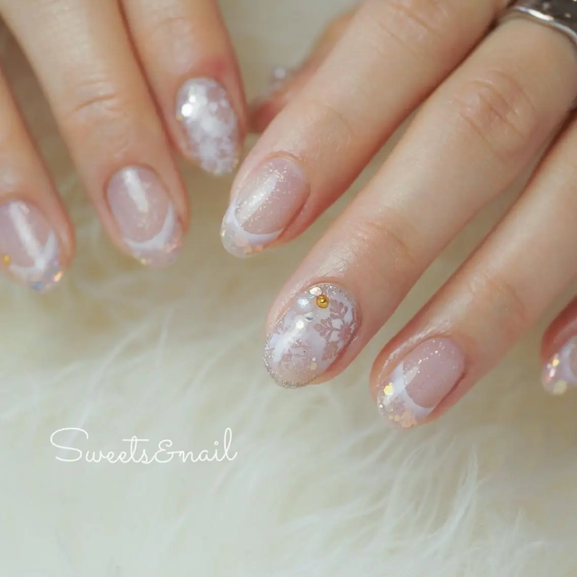 ネイル ジェルネイル Sweets& nail みなこのネイルデザイン