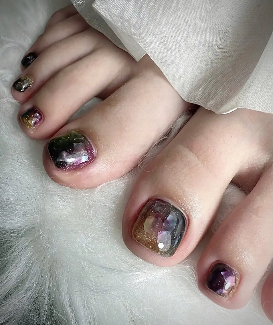 ネイル フットネイル Nhit Nailsのネイルデザイン