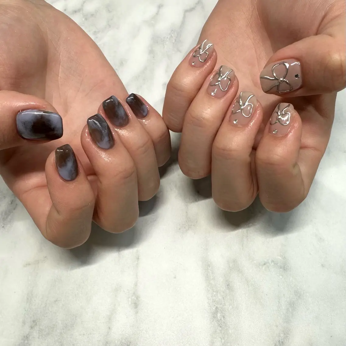 ネイル ハンドネイル Bianca浦和🎀 渋谷のネイルデザイン