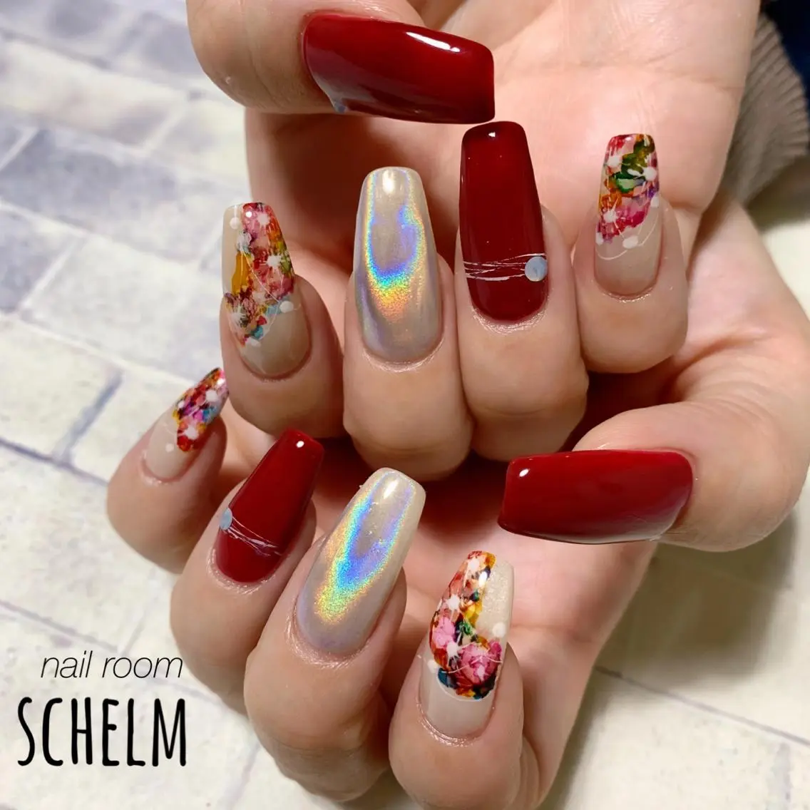 ネイル ハンドネイル nail room シュレムのネイルデザイン