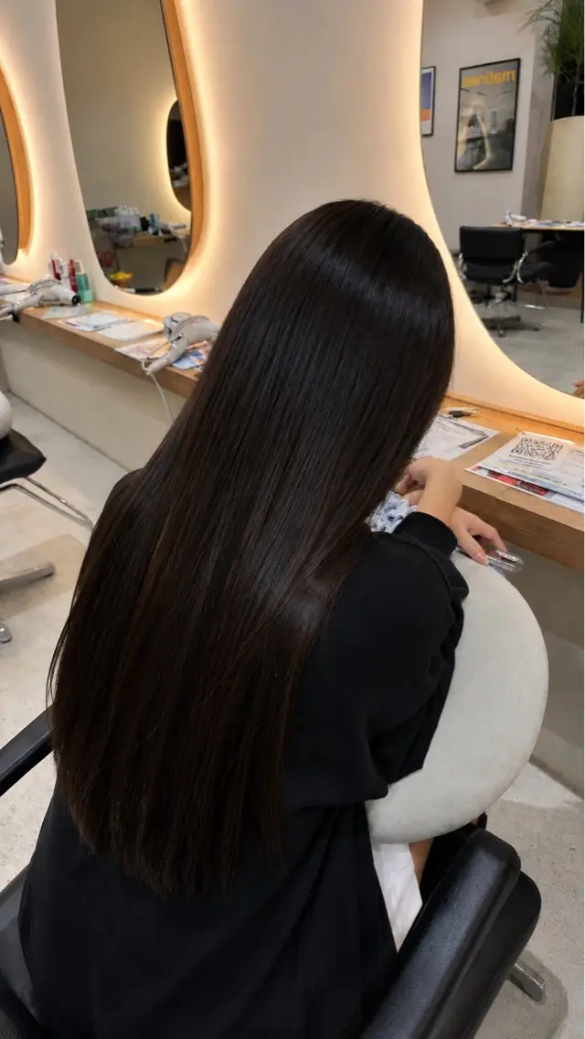 カラー ヘアカラー 透明感カラー /りんのヘアスタイル