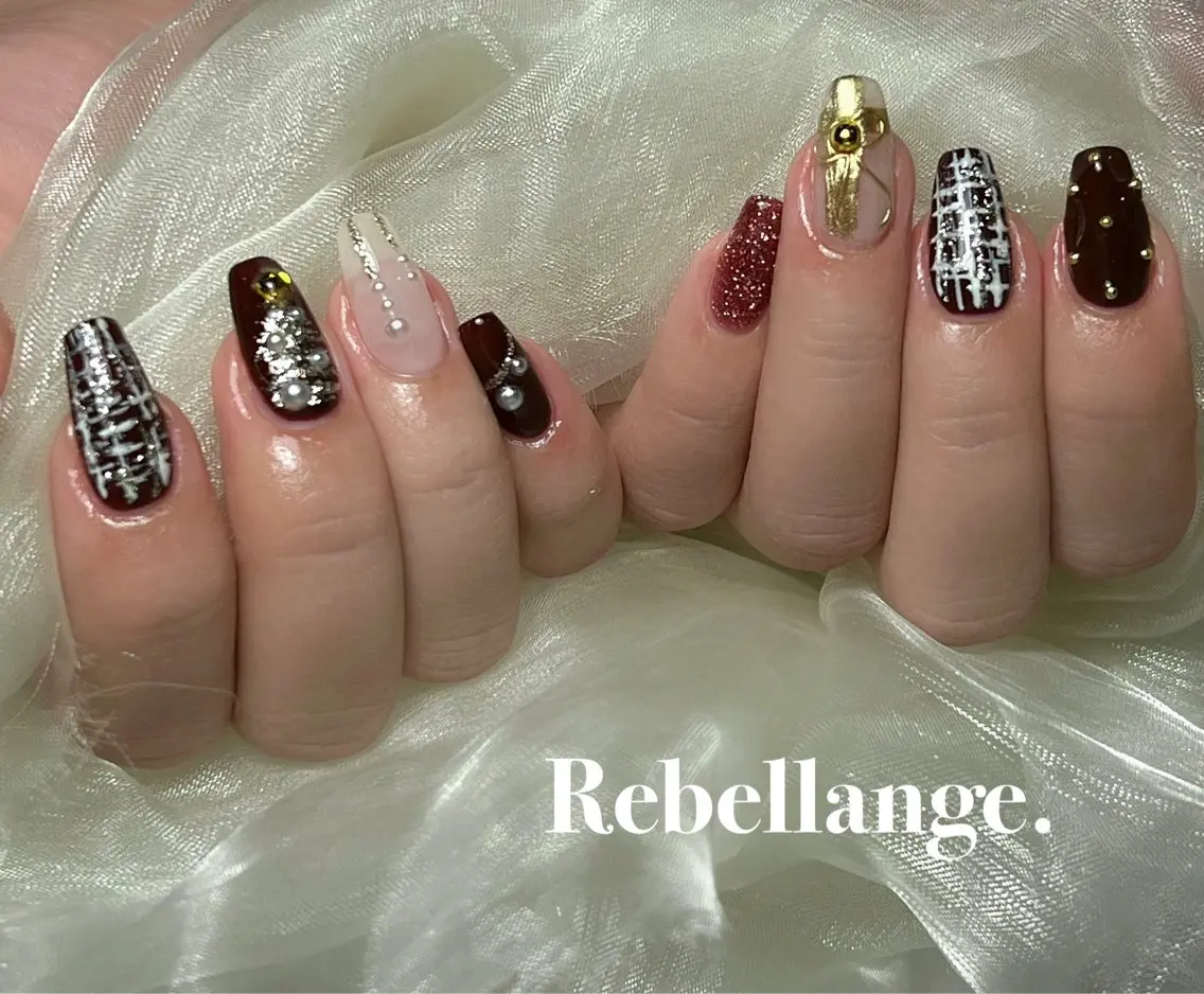 ネイル ハンドネイル Rebellange n.のネイルデザイン