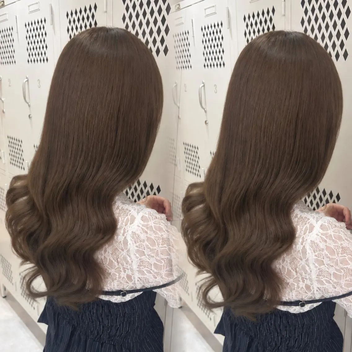 ロング ヘアカラー トリートメント 透明感/艶カラー 🎀Kanonのヘアスタイル