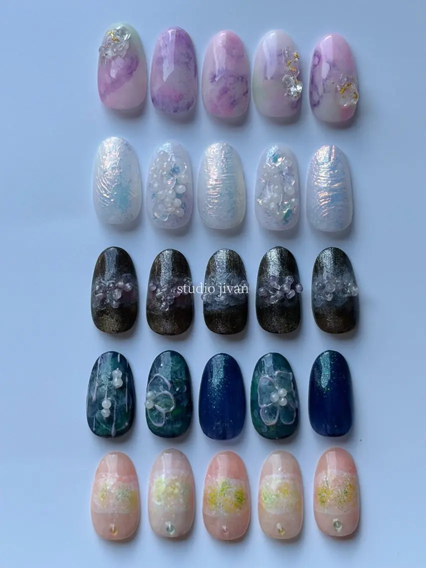 ネイル アートネイル ハンドネイル Studio Jivanのネイルデザイン