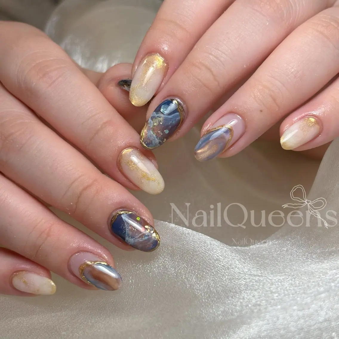 ネイル ハンドネイル ハンドケア ネイル👑クイーンズ NailQueensのネイルデザイン