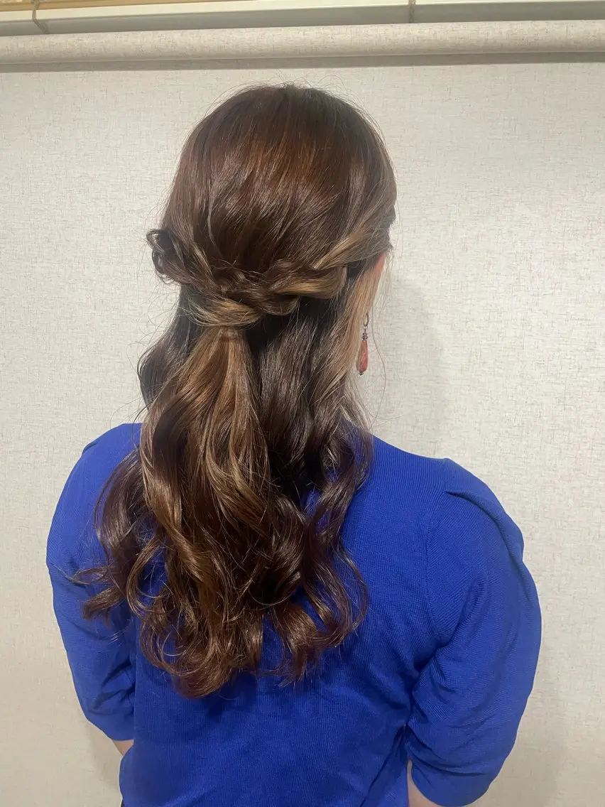 ヘアアレンジ ヘアセット hair salon【クラン】のヘアスタイル