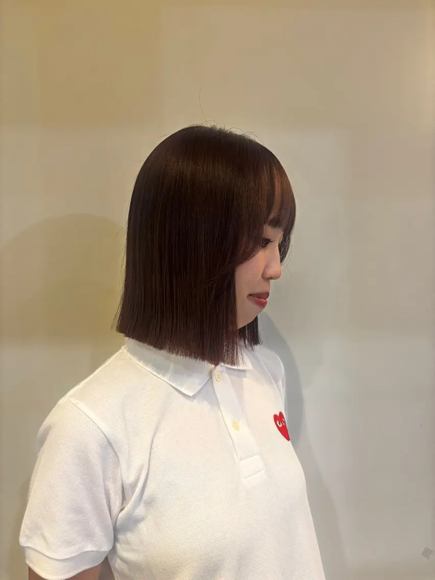 ショート 新宿/縮毛矯正/ 髪質改善/りこのヘアスタイル