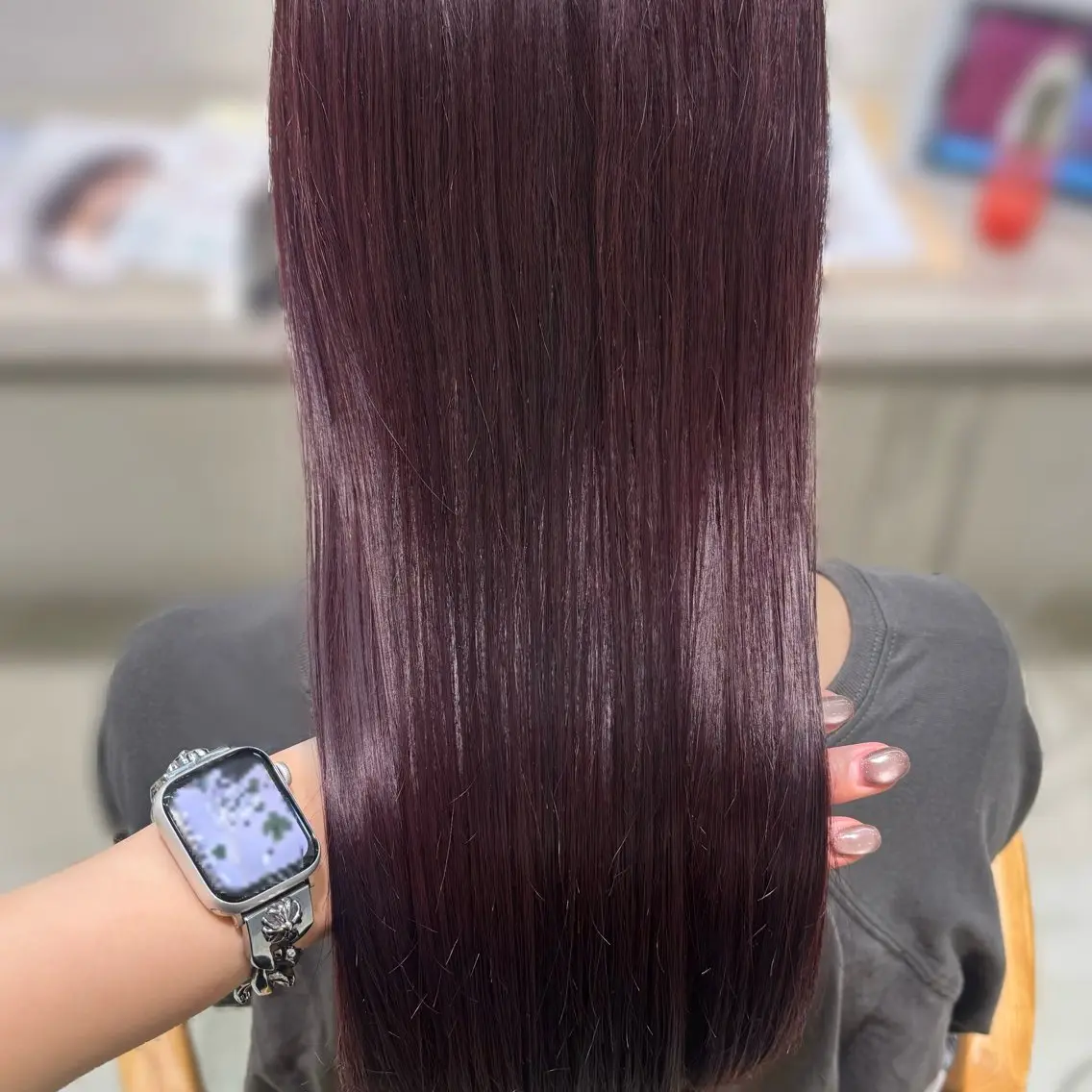 ロング カラー ヘアカラー トリートメント 伊藤 粹 /浦和/艶カラーのヘアスタイル