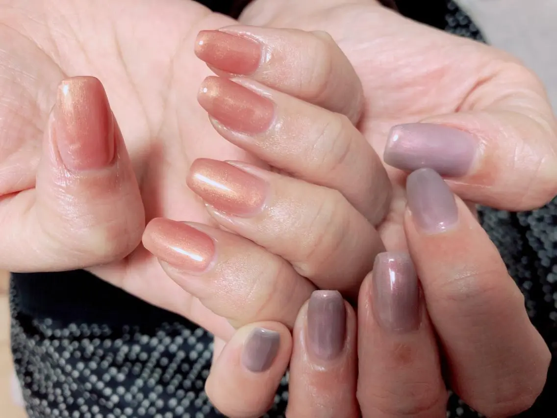 ネイル ワンカラーネイル ハンドネイル kiki nail &brow二子玉川のネイルデザイン