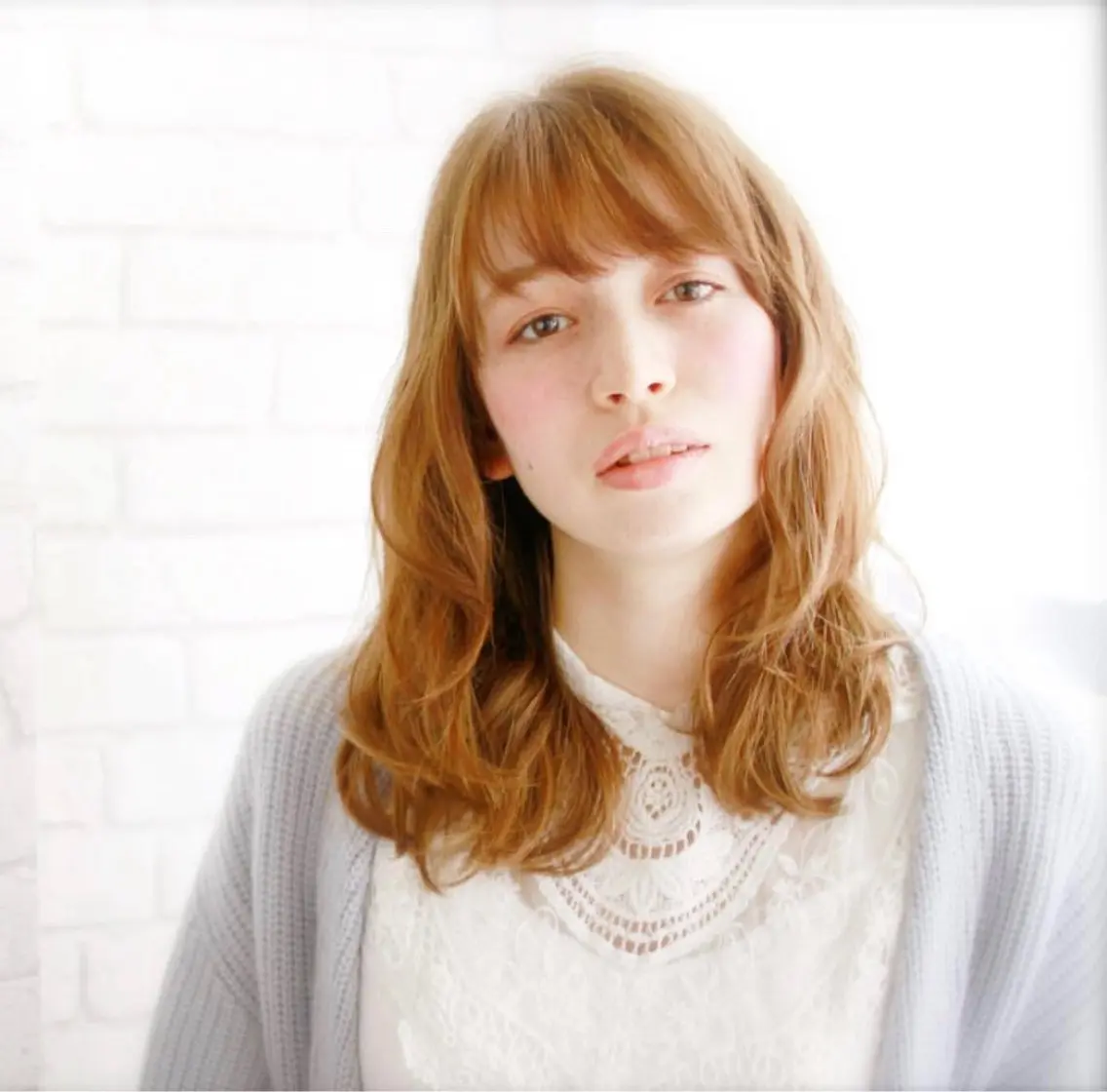 セミロング 山田 翔吾のヘアスタイル
