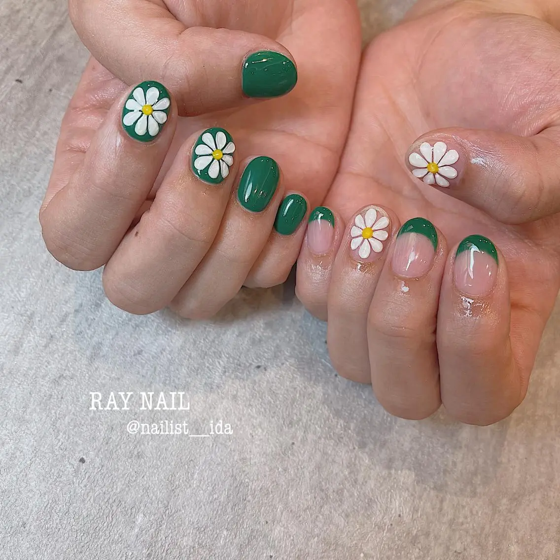 ネイル アートネイル ぷっくりネイル Arowa 伊田のネイルデザイン