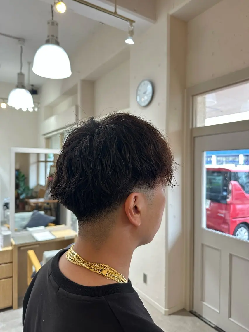 ショート ツイストパーマ パーマ カットモデル募集中 🌟/田中 桜風のヘアスタイル