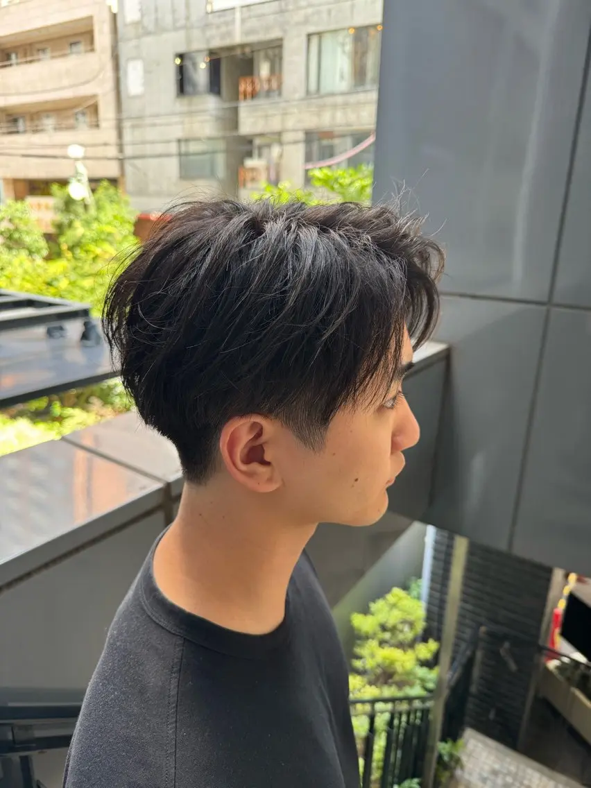 メンズ カット トリートメント 河野 悠のヘアスタイル