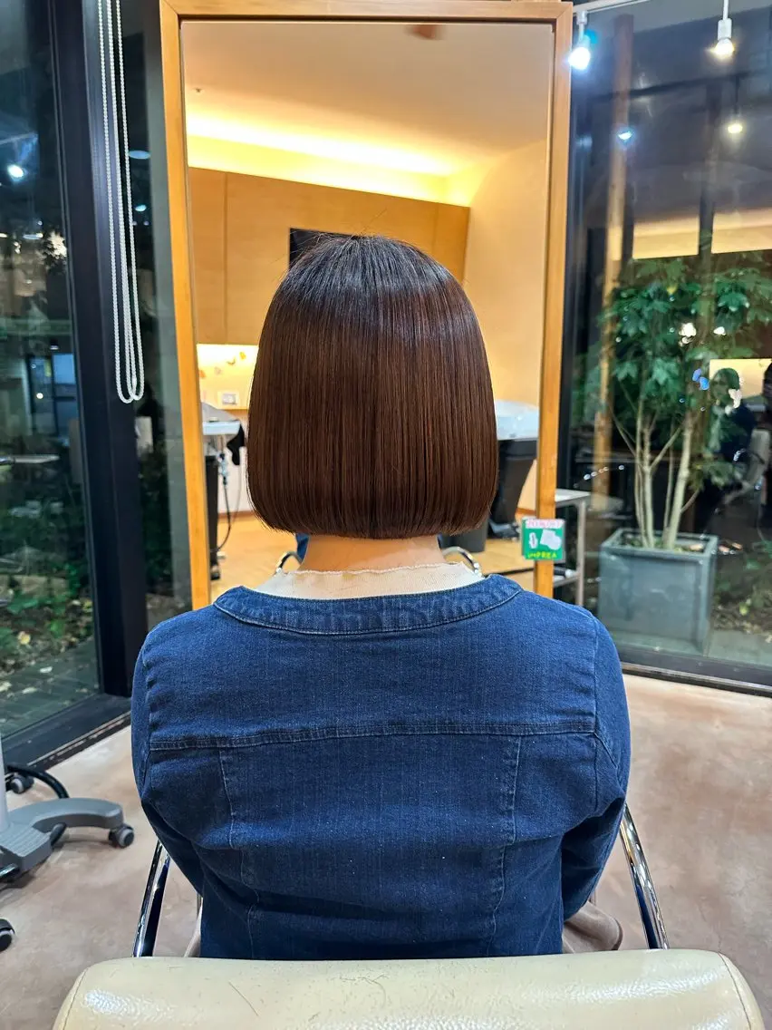 ミディアム カット 【髪質改善/美髪】 ⭐️川嶋 陸央⭐️のヘアスタイル