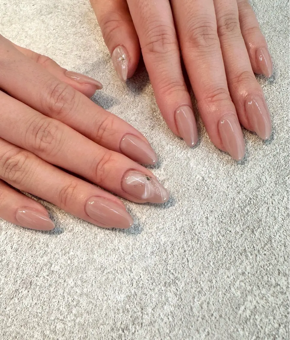 ネイル アートネイル ワンカラーネイル ハンドネイル Baden Nail ﾊﾞ-ﾃﾞﾝ ﾈｲﾙのネイルデザイン