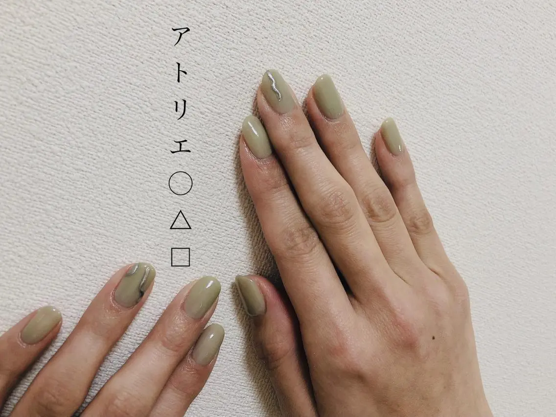 ネイル ハンドネイル アトリエ ○△□のネイルデザイン