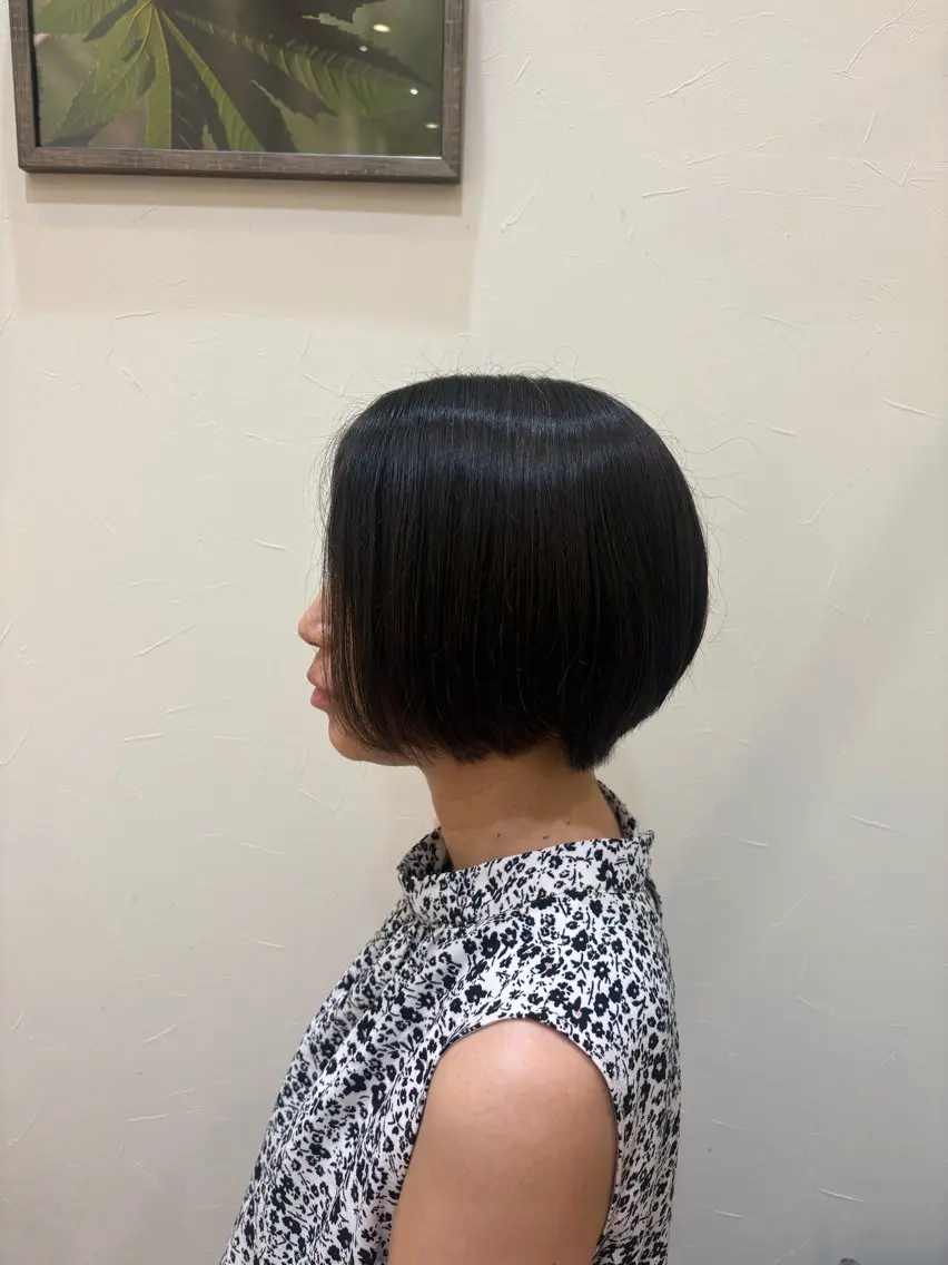 ショート カラー パーマ ヘアアレンジ ショートボブ ボブ ショートヘア Moe🫧 ショート🩶のヘアスタイル