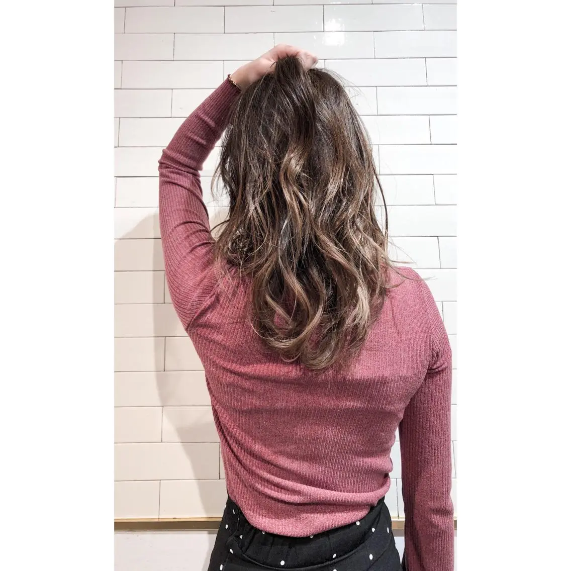 ロング EIGHT plum TOKIOリミテッドのヘアスタイル