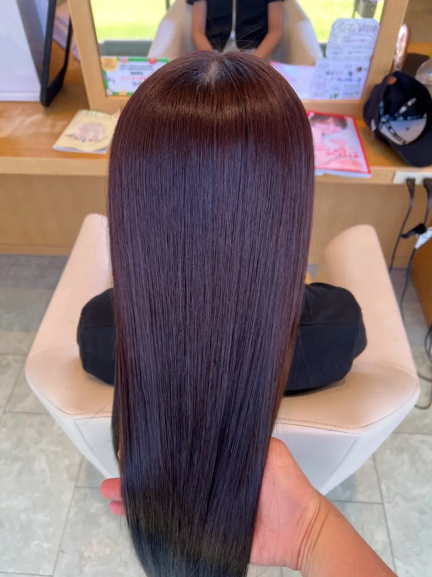 【髪質改善×艶感カラー】通うほど美髪に◎ダメージレス仕上げ✨の写真
