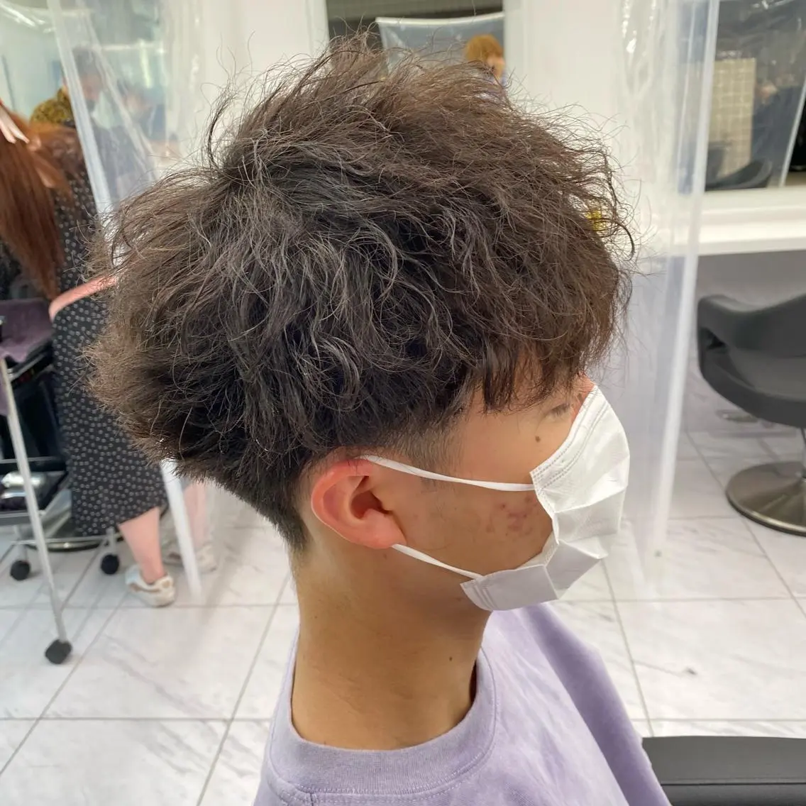 カラー ヘアアレンジ メンズ メンズ特化 水口湧太のヘアスタイル