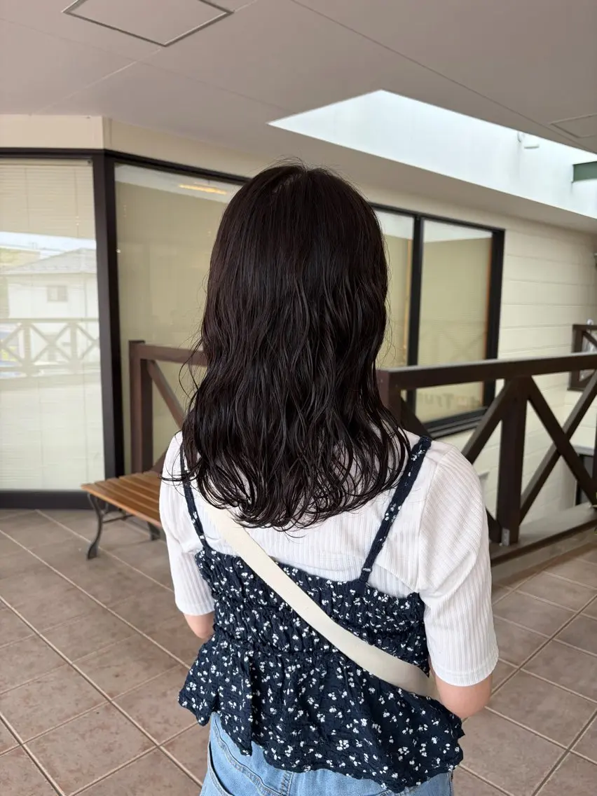 🌻レディース カット+パーマ(¥1100)🌻の写真