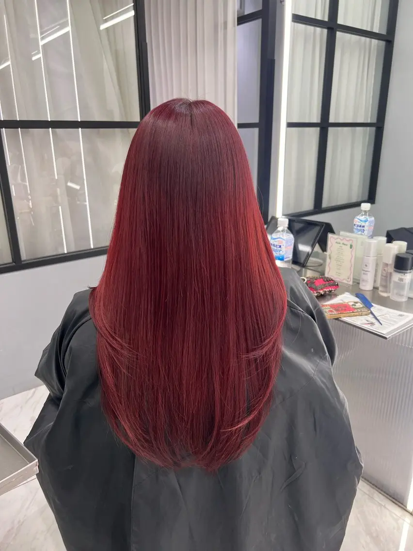 ロング カラー ブリーチ ヘアカラー kayo吉祥寺カラー モデル募集中✨のヘアスタイル