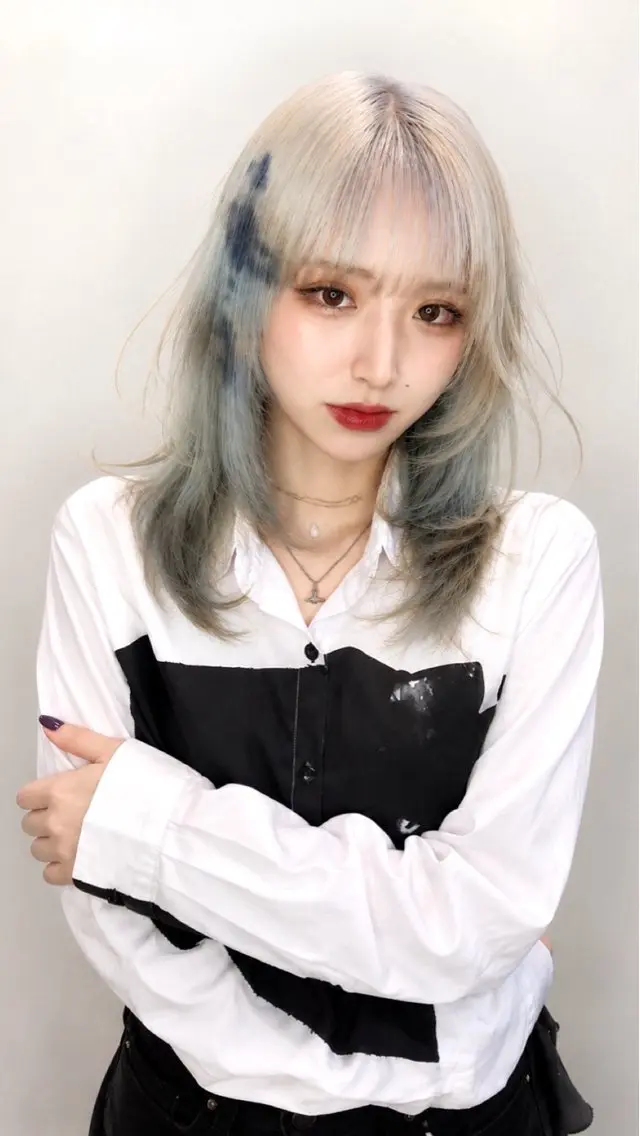セミロング ヘアカラー トリートメント ヘアセット 銀座/似合わせカット /髪質改善/油谷樹️のヘアスタイル