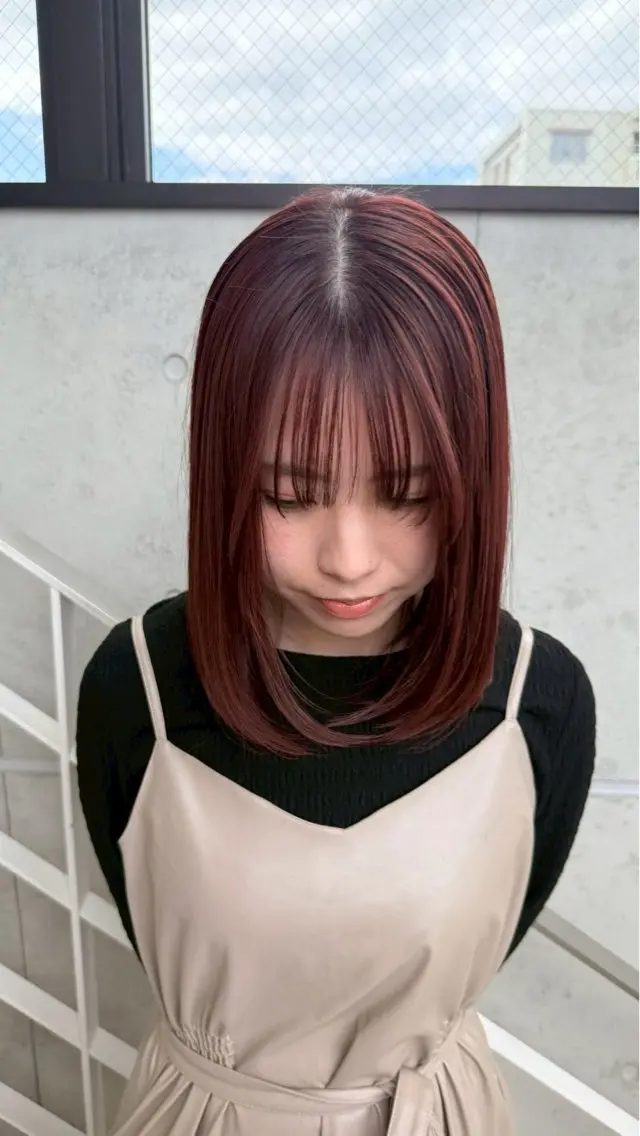 ミディアム カラー ヘアカラー début/ 裕登のヘアスタイル