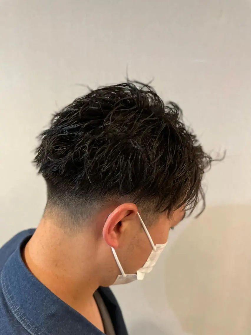 カット➕ピンパーマツイストパーマ✂︎短くても負けるパーマなので短くてあてられなかった方ぜひお任せ下さいね！の写真
